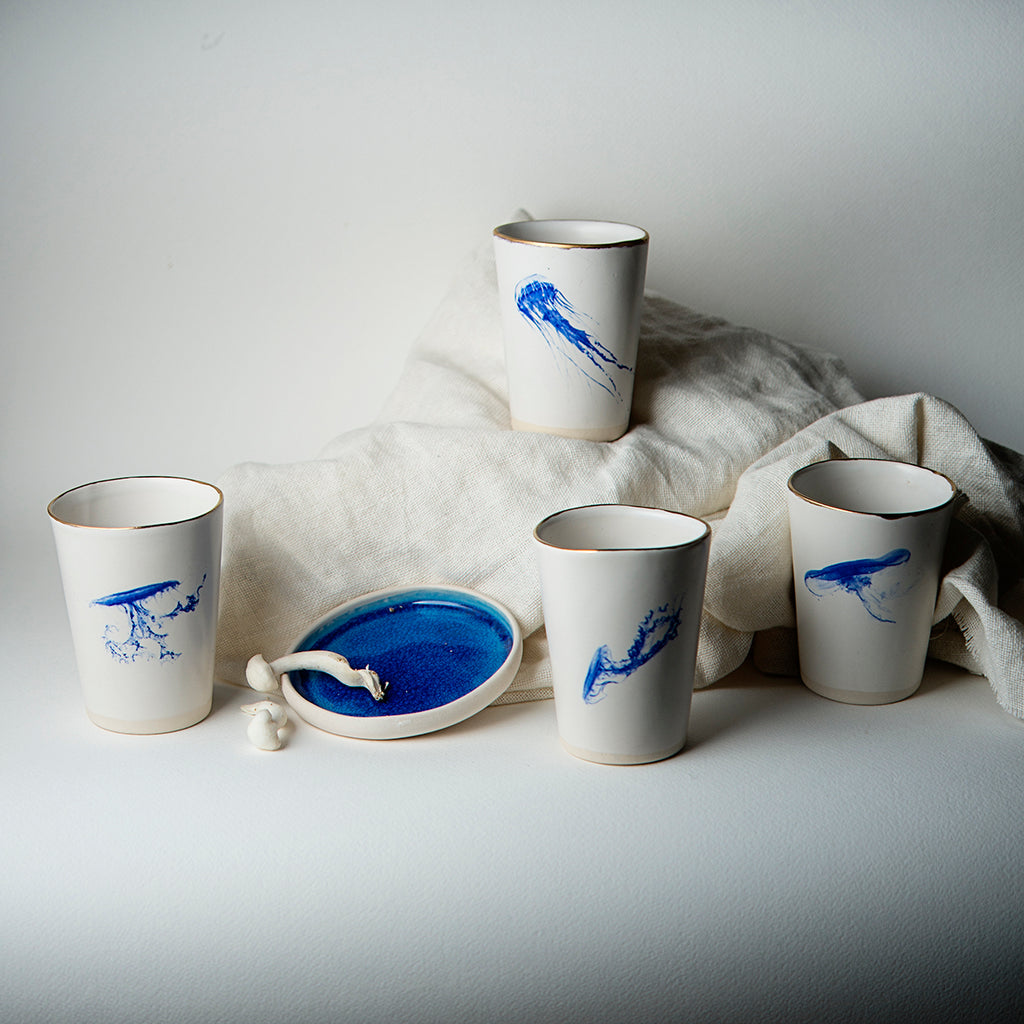 Set de vasos de medusas