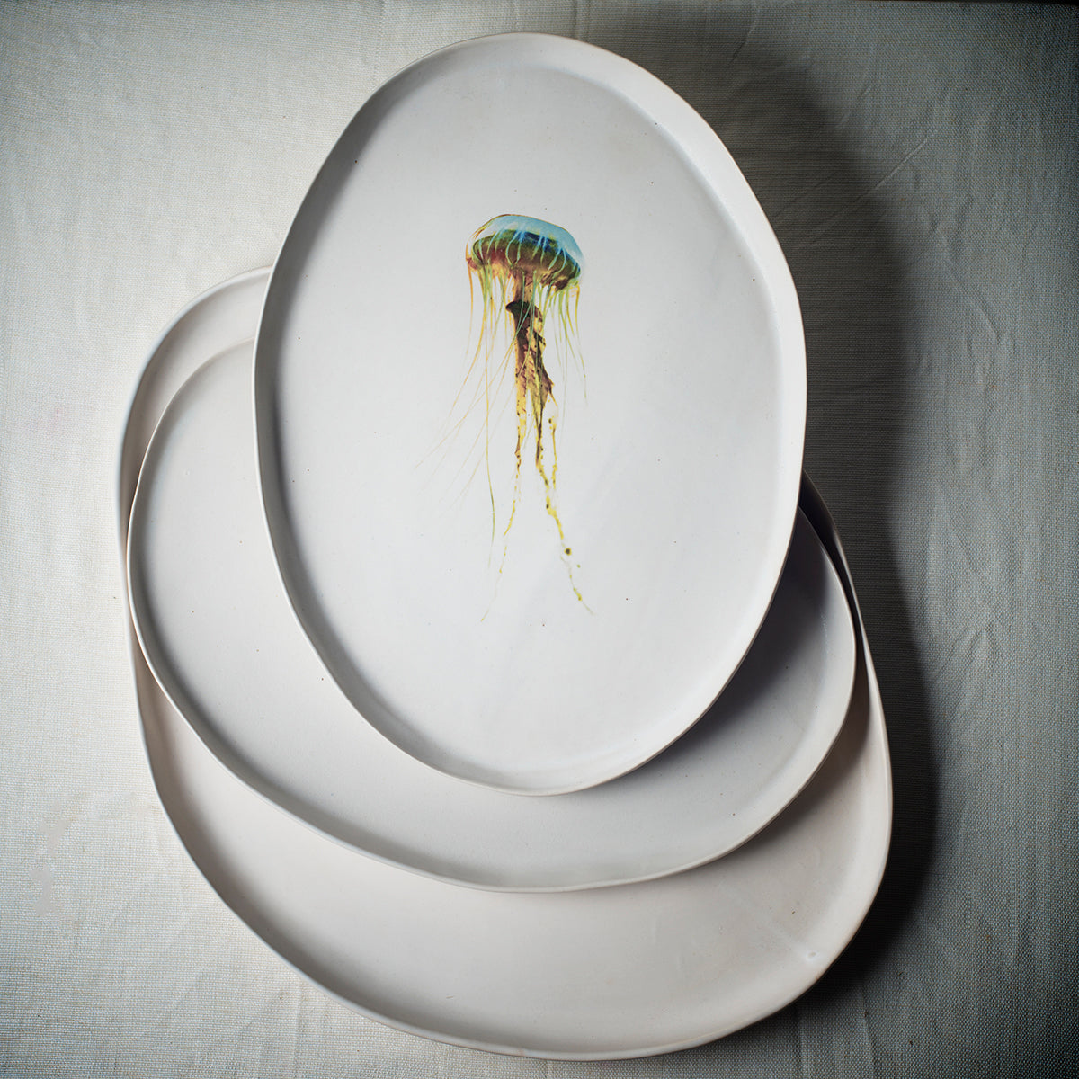 Jellyfish serving plate B